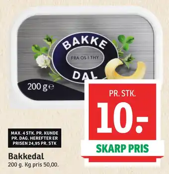 SPAR Bakkedal tilbud
