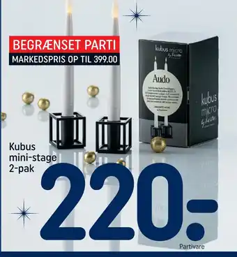 Kubus mini-stage 2-pak