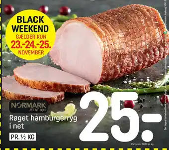REMA 1000 Røget hamburgerryg i net tilbud