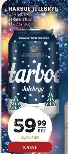 Scandinavian Park Harboe julebryg tilbud