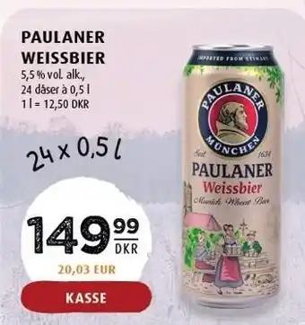 Scandinavian Park Paulaner weissbier tilbud