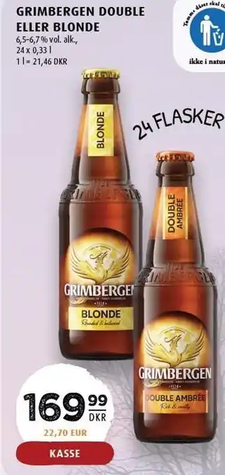 Scandinavian Park Grimbergen double eller blonde tilbud