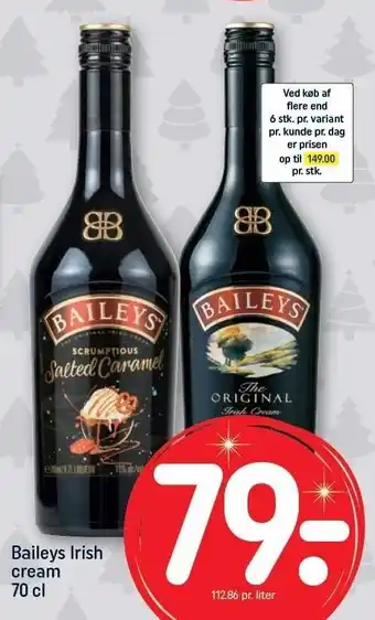 Baileys irish cream 70 cl