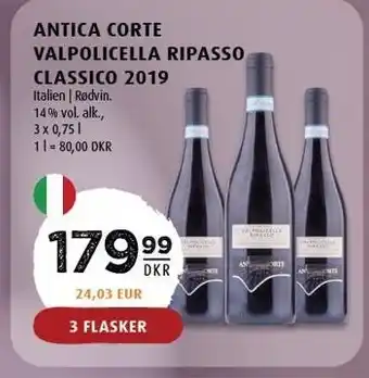 Scandinavian Park Antica corte valpolicella ripasso classico 2019 tilbud