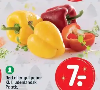 REMA 1000 Rød eller gul peber tilbud