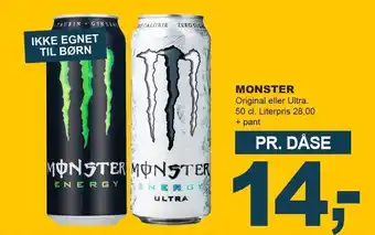 Let-Køb Monster tilbud