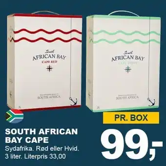 Let-Køb South african bay cape tilbud