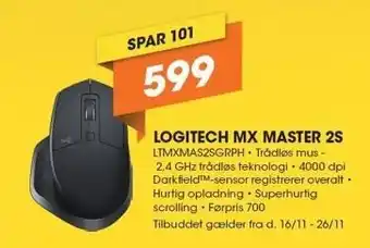 Expert Logitech mx master 2s tilbud