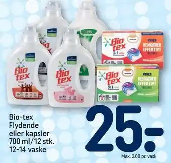 REMA 1000 Bio-tex flydende eller kapsler tilbud