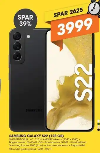 Expert Samsung galaxy s22 (128 gb) tilbud