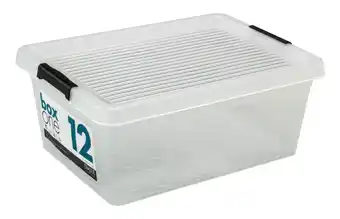 jem & fix Plast1 plastboks m/låg klar - boxone 12 tilbud