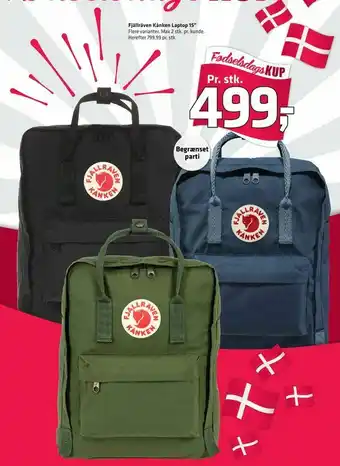 Fjällräven Kånken Laptop 15"