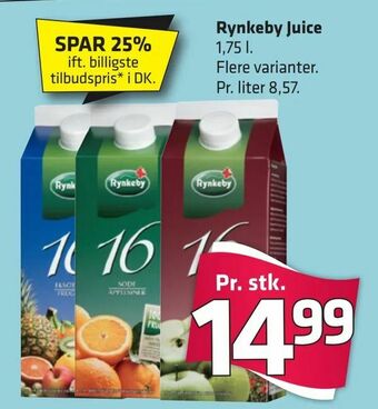 Fleggaard Rynkeby Juice tilbud