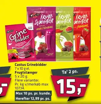 Fleggaard Castus Grinebidder tilbud