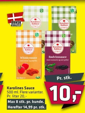 Fleggaard Karolines Sauce tilbud