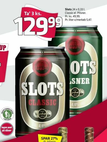 Fleggaard Slots tilbud