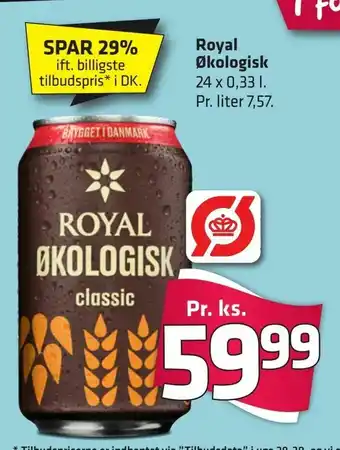 Fleggaard Royal Økologisk tilbud