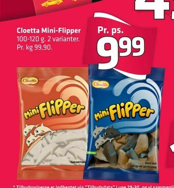 Fleggaard Cloetta Mini-Flipper tilbud