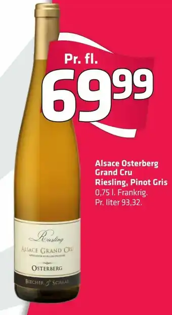 Fleggaard Alsace Osterberg Grand Cru Riesling, Pinot Gris tilbud