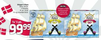 Fleggaard Skipper's Pipes tilbud