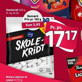 Fleggaard Skolekridt tilbud