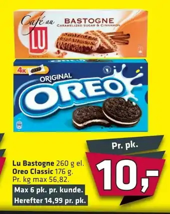 Fleggaard Lu Bastogne Oreo Classic tilbud