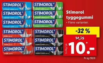 Stimorol tyggegummi