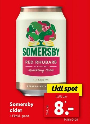 Let-Køb Somersby cider tilbud