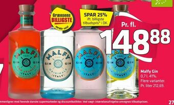 Fleggaard Malfy Gin tilbud