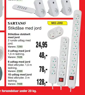 Harald Nyborg Stikdåse med jord tilbud