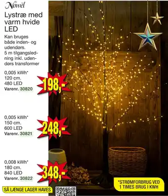 Harald Nyborg Lystræ med varm hvide led tilbud
