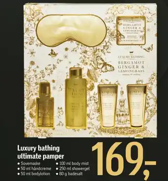 The luxury bathing company gaveæske