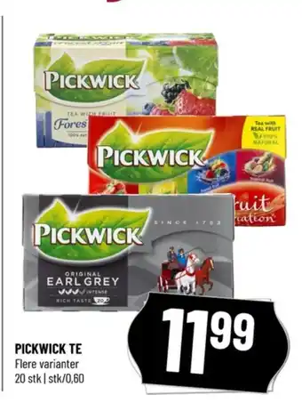 Løvbjerg Pickwick tebreve tilbud