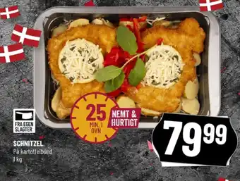 Løvbjerg Ukendt skinkeschnitzel på kartoffelbund tilbud