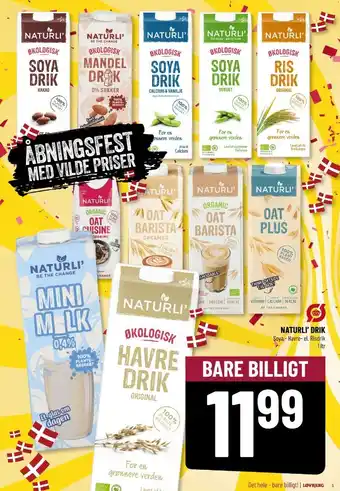 Løvbjerg Naturli' soyakakao tilbud