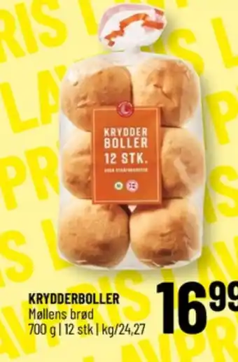 Løvbjerg Møllens brød krydderboller tilbud