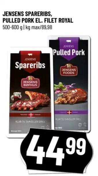 Løvbjerg Jensens spareribs tilbud