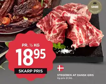 MENY Ukendt stegeben tilbud