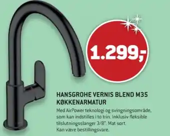 XL-BYG Hansgrohe køkkenarmatur tilbud