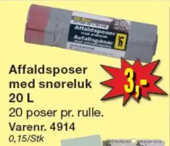 Harald Nyborg Ukendt affaldsposer tilbud