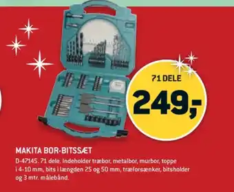 XL-BYG Makita borsæt tilbud