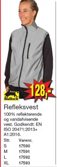 Harald Nyborg Bulloch arbejdsvest tilbud