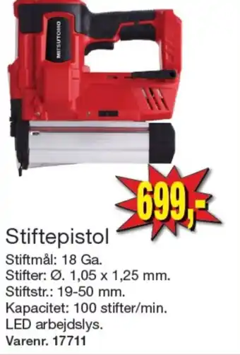 Harald Nyborg Mitsutomo hæftepistol tilbud