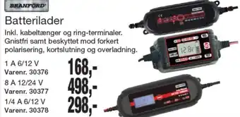 Harald Nyborg Branford batterilader tilbud