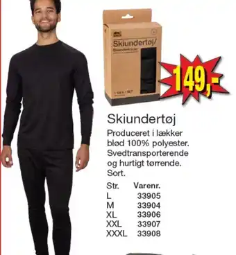 Ukendt skiundertøj
