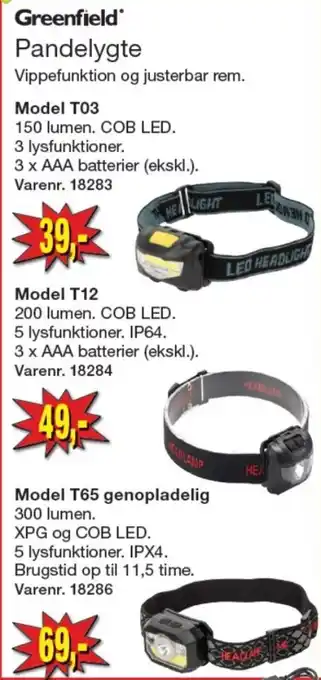 Harald Nyborg Greenfield pandelampe tilbud