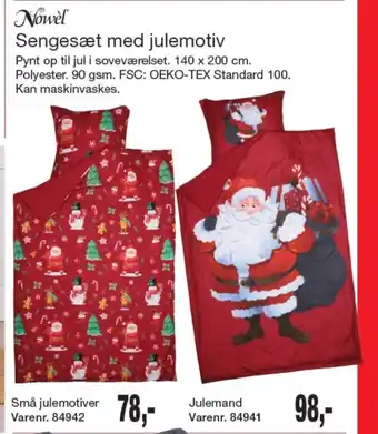 Harald Nyborg Nowel sengesæt tilbud