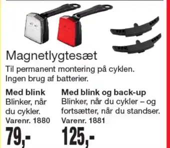 Harald Nyborg Greenfield cykellygtesæt tilbud