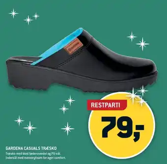 XL-BYG Gardena træsko tilbud