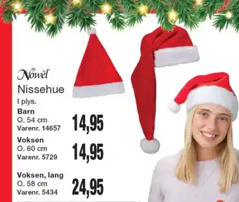 Harald Nyborg Nowel nissehue tilbud